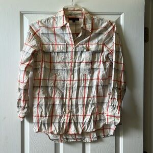 Banana Republic Cotton Plaid Shirt